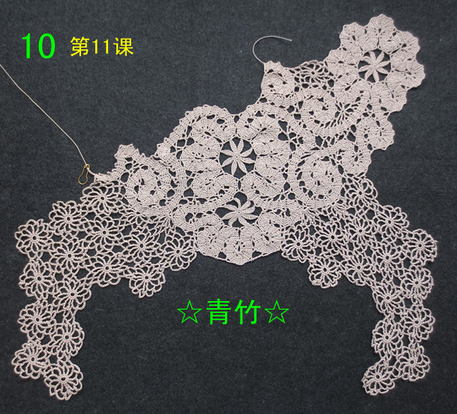 花開(kāi)滿園全集（視頻、圖解、過(guò)程圖） - 青竹的編織博客 - ☆青竹☆的編織博客
