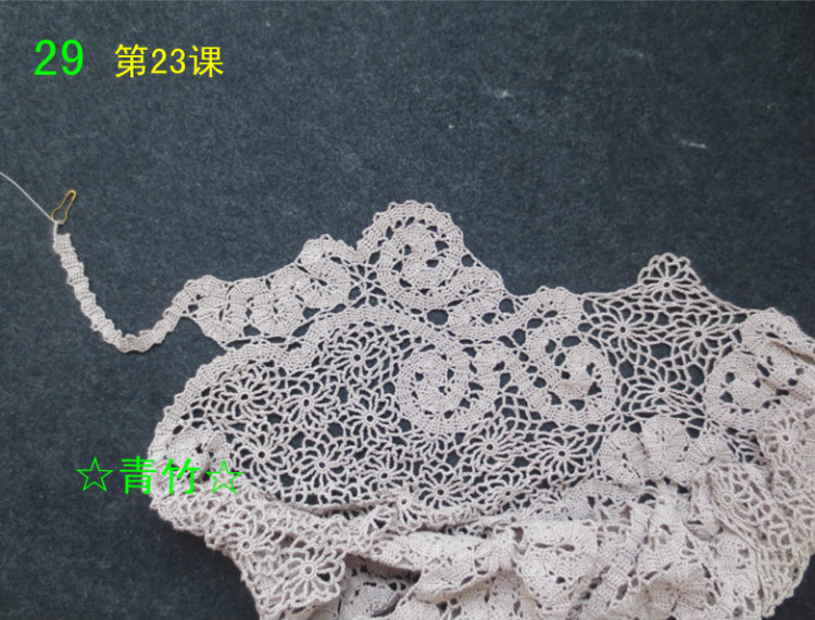 花開(kāi)滿園全集（視頻、圖解、過(guò)程圖） - 青竹的編織博客 - ☆青竹☆的編織博客