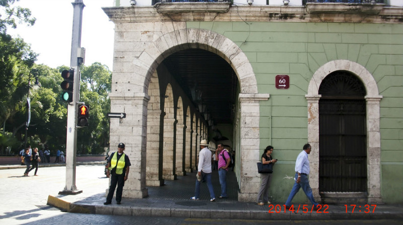 魚頭馬頭中美洲之行（8-4）-墨西哥梅里達中心廣場花園 - cello-ma - cello-ma的博客