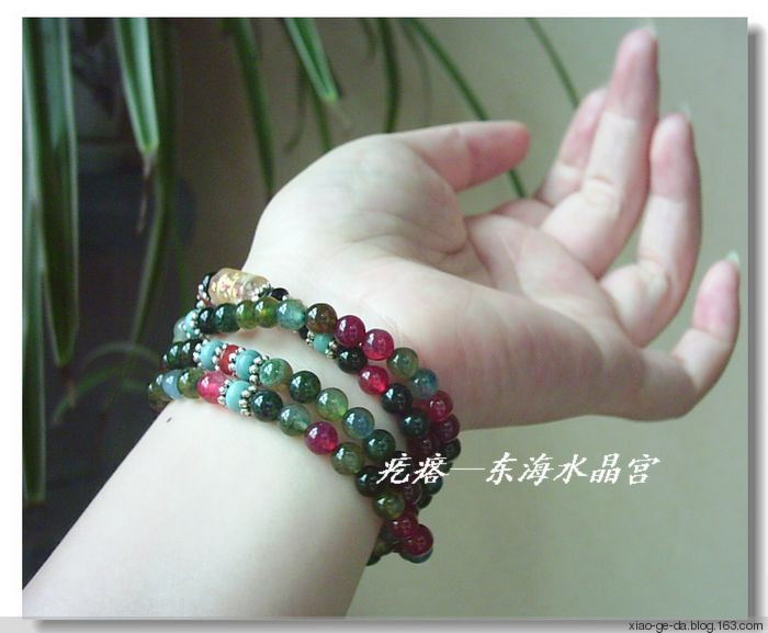 東海水晶宮---物美價廉實用款---混搭風(fēng)多圈手鏈 - 小疙瘩 - 小疙瘩的博客