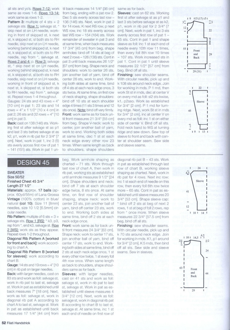 Filati Handknitting №43 2011 - 輕描淡寫 - 輕描淡寫