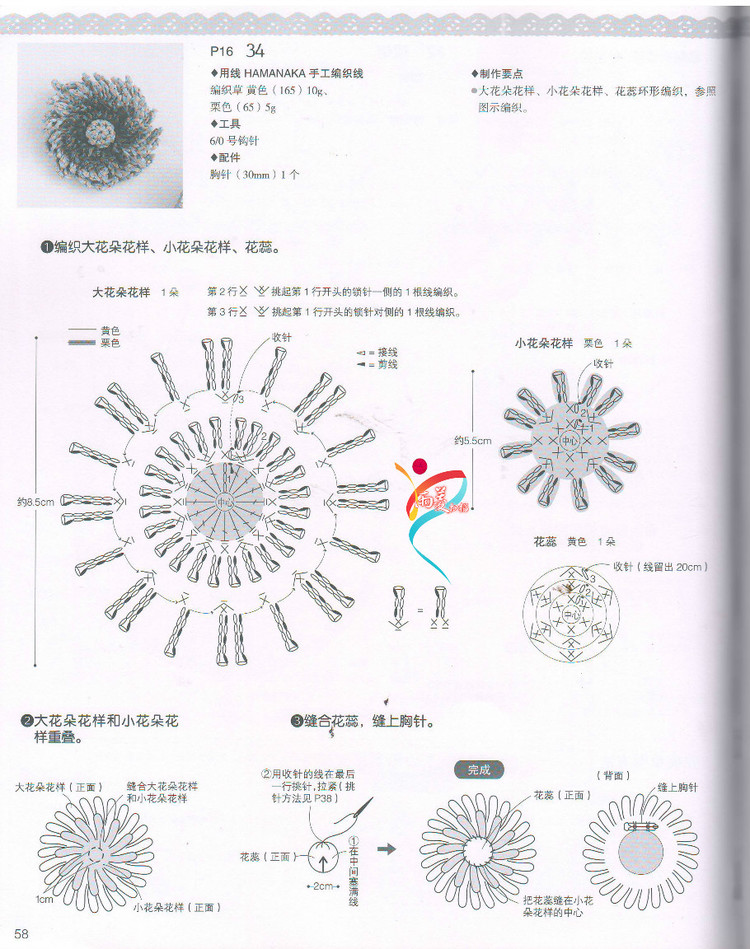 【雨菱掃描】戀上手編花飾 57款小飾品 - 雨菱 - 愛是綻放的花朵