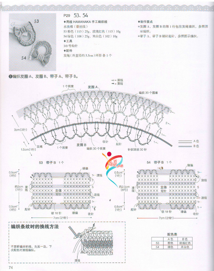 【雨菱掃描】戀上手編花飾 57款小飾品 - 雨菱 - 愛是綻放的花朵