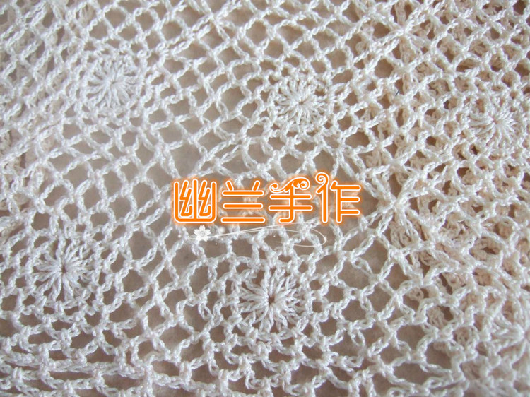 梨花落～～～蕾絲拼花小披肩 - 空谷幽蘭 - 指間的溫柔