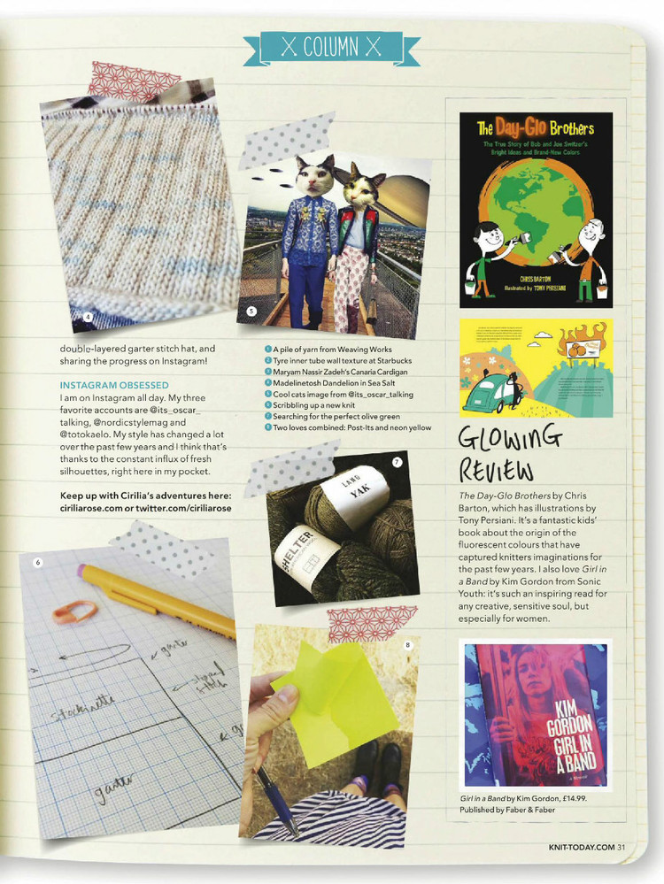Knit Today Issue 119 2015 - 輕描淡寫 - 輕描淡寫
