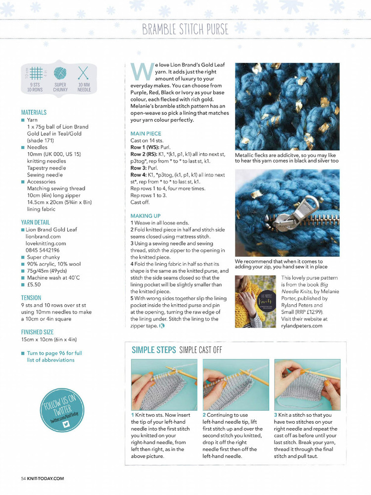 Knit Today Issue 119 2015 - 輕描淡寫 - 輕描淡寫