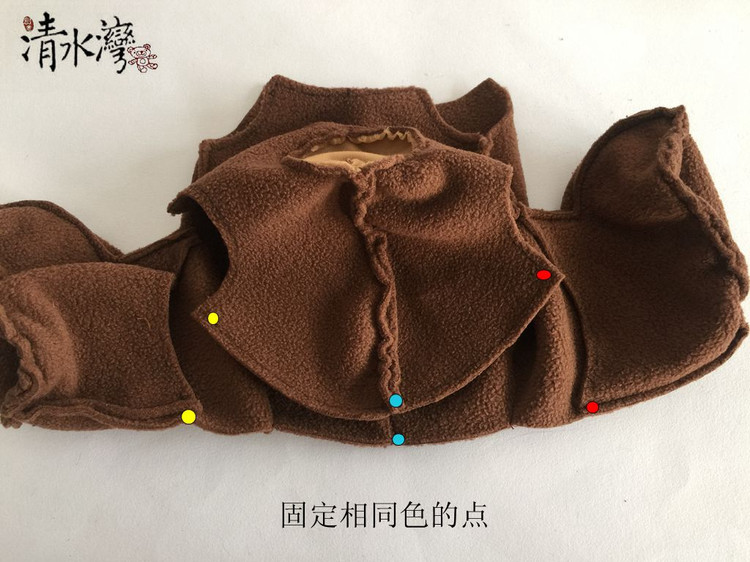 猴子的制作步驟 - 清水灣手工布藝 - 掬花在手,必有芬芳拂袖