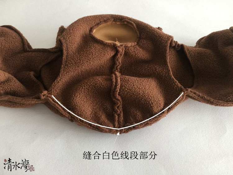 猴子的制作步驟 - 清水灣手工布藝 - 掬花在手,必有芬芳拂袖