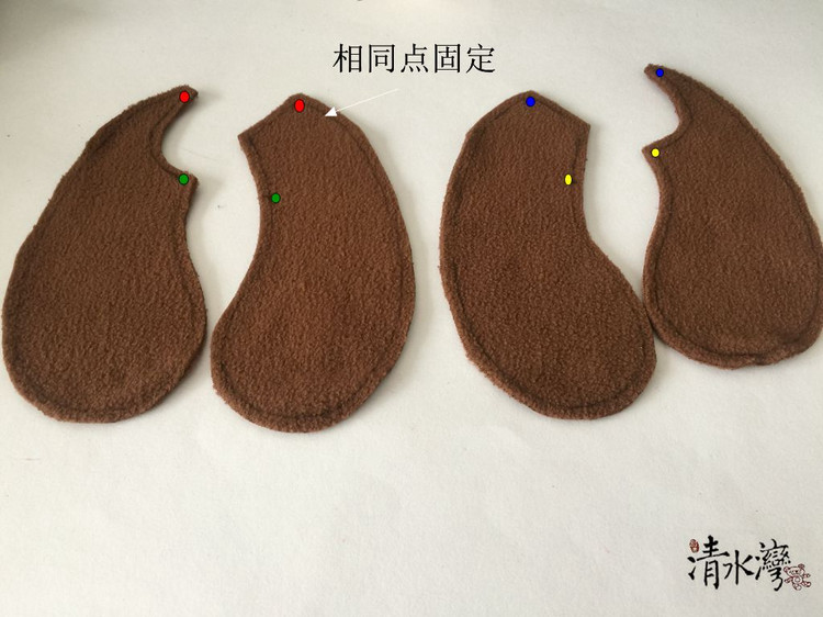 猴子的制作步驟 - 清水灣手工布藝 - 掬花在手,必有芬芳拂袖