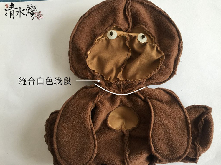 猴子的制作步驟 - 清水灣手工布藝 - 掬花在手,必有芬芳拂袖