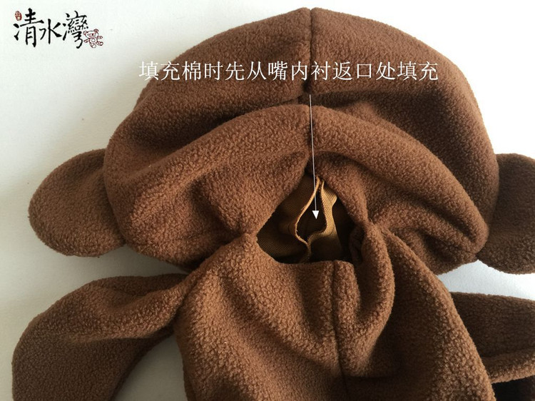 猴子的制作步驟 - 清水灣手工布藝 - 掬花在手,必有芬芳拂袖