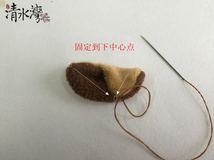 猴子的制作步驟 - 清水灣手工布藝 - 掬花在手,必有芬芳拂袖