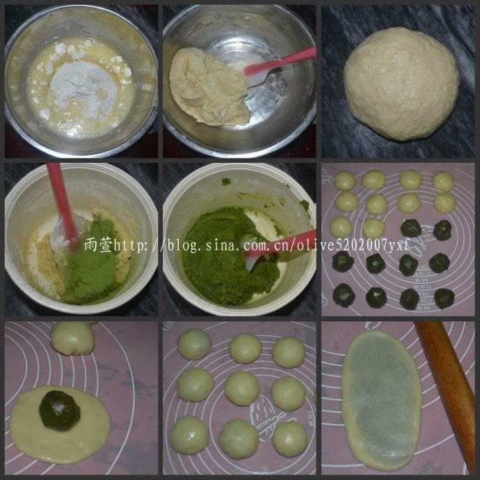 人見人愛的抹茶蛋黃酥