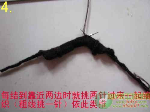 一種袖子的簡易織法（轉(zhuǎn)） - maomao - 我隨心動