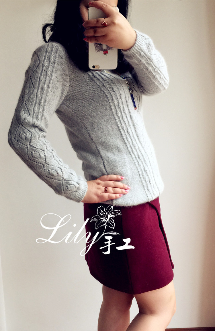 【Lily手工】--  --實用羊絨打底套衫 - Lily - Lily的手工編織天地