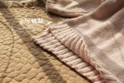 平凡的平針寬松套衫 - 小織情結(jié) - lee小織兒的手作時間