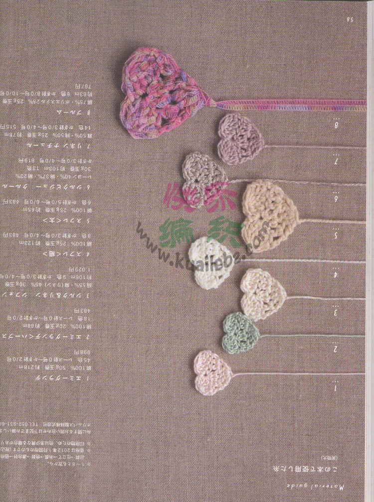 Crochet lesson 2012 母女親子裝 - 紫蘇 - 紫蘇的博客