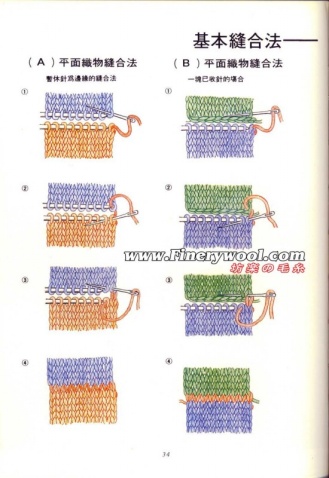 毛衣正面縫合的技巧(轉(zhuǎn)載) - 漣漪深處 - ~漣漪の深處~