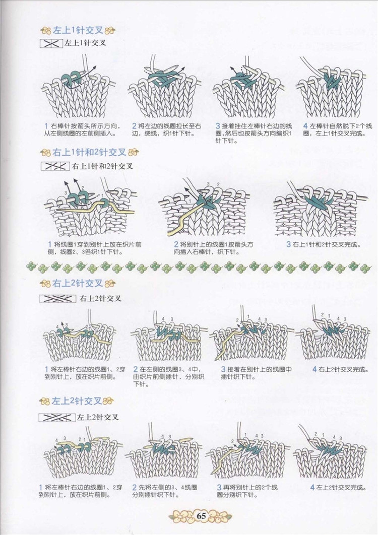 棒針編織基礎(chǔ)花樣篇（1） - 紫蘇 - 紫蘇的博客