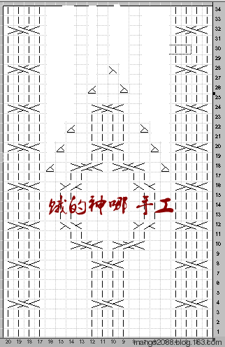 圈圈漣漪（棒針版的蔥衣）——201504 - 餓的神哪 - 餓的神哪的編織小屋