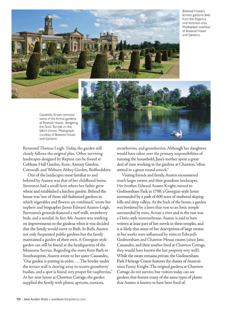 Interweaves Jane Austen Knits  Special Issue2015 - 輕描淡寫 - 輕描淡寫
