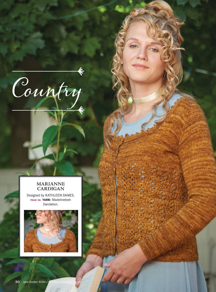 Interweaves Jane Austen Knits  Special Issue2015 - 輕描淡寫 - 輕描淡寫