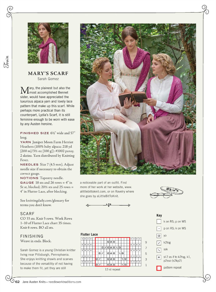 Interweaves Jane Austen Knits  Special Issue2015 - 輕描淡寫 - 輕描淡寫