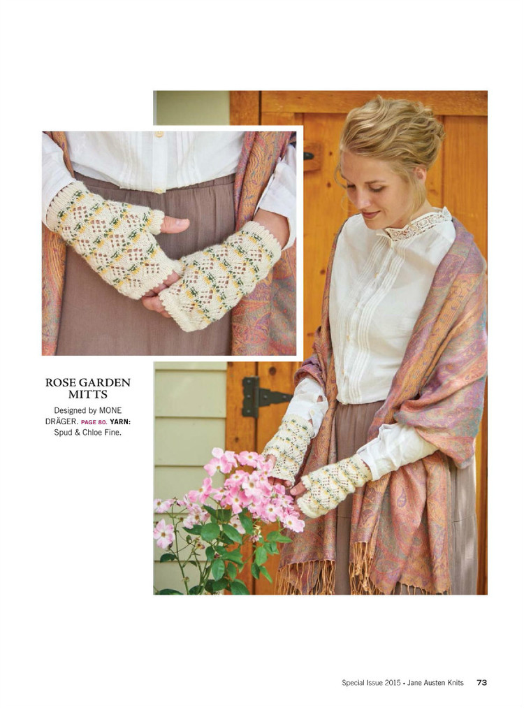 Interweaves Jane Austen Knits  Special Issue2015 - 輕描淡寫 - 輕描淡寫