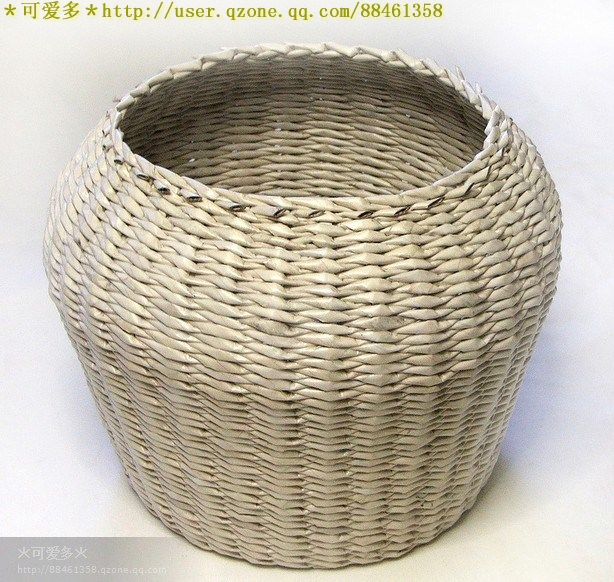 廢舊雜志報紙編織物（多圖鑒賞/附教程）——makki - 小小 - 靜水流深