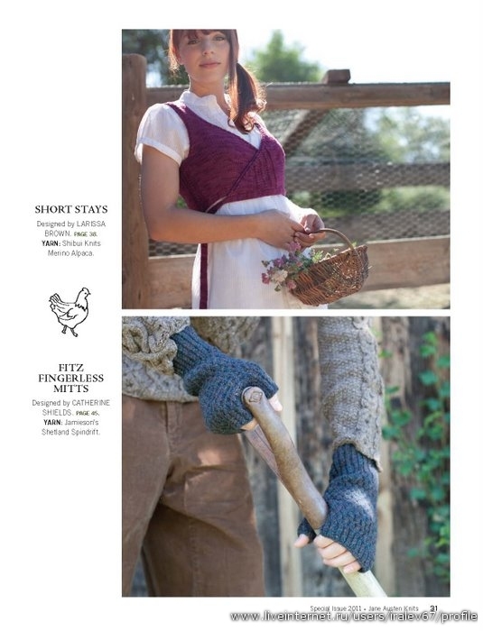 Jane Austen Knits Special Issue 2011 - 編織幸福 - 編織幸福的博客 Jane Austen Knits Special Issue 2011 - 編織幸福 - 編織幸福的博客