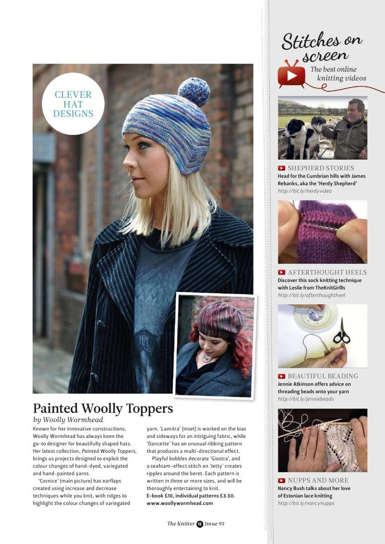 The Knitter Issue 93 2015 - 輕描淡寫(xiě) - 輕描淡寫(xiě)