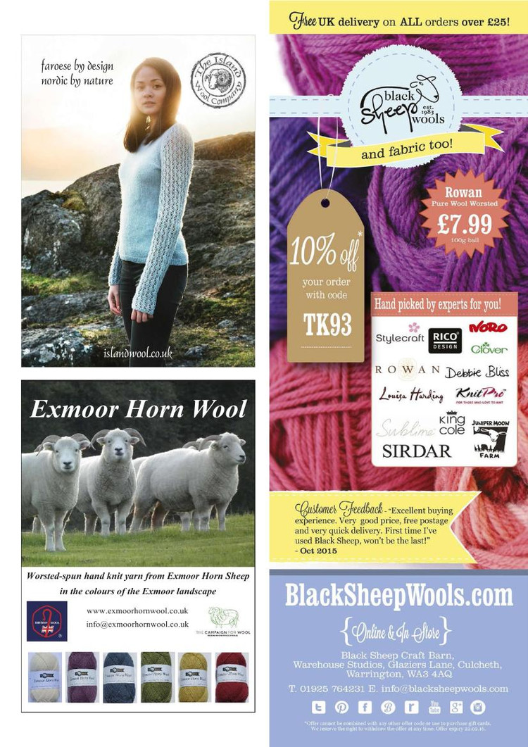 The Knitter Issue 93 2015 - 輕描淡寫(xiě) - 輕描淡寫(xiě)