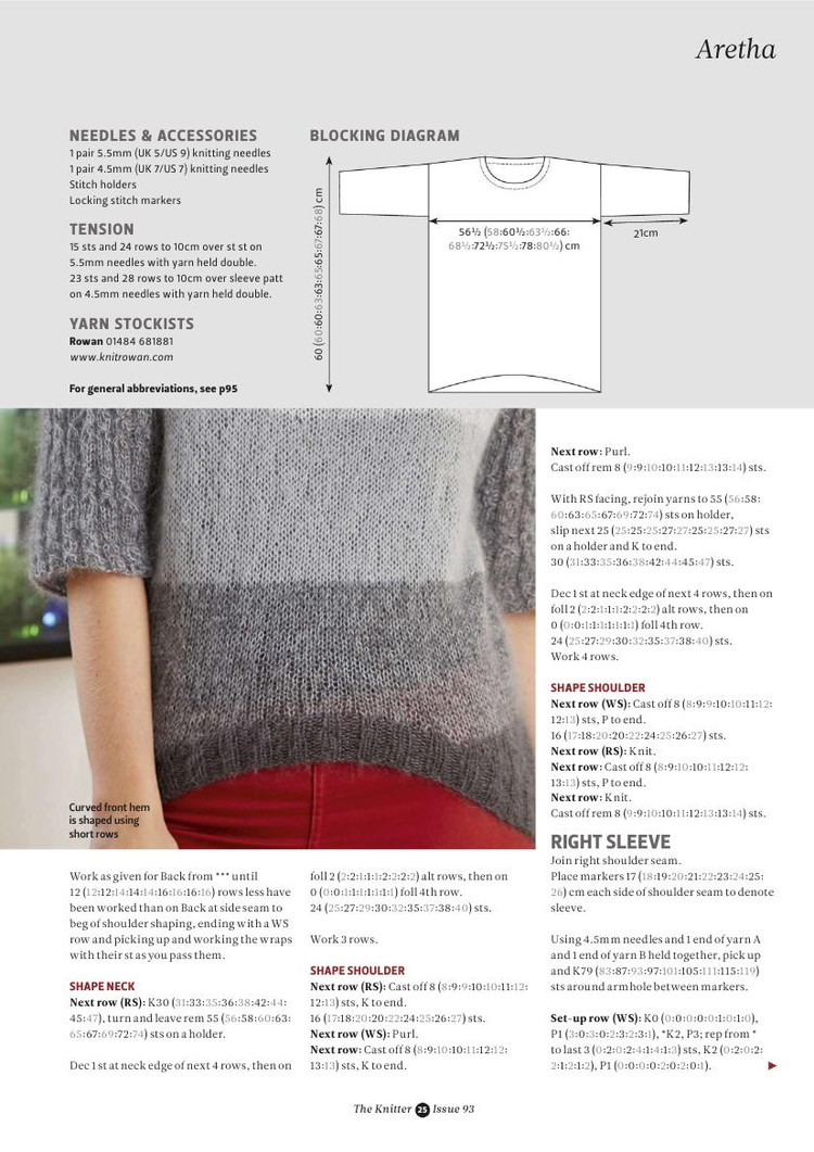 The Knitter Issue 93 2015 - 輕描淡寫(xiě) - 輕描淡寫(xiě)