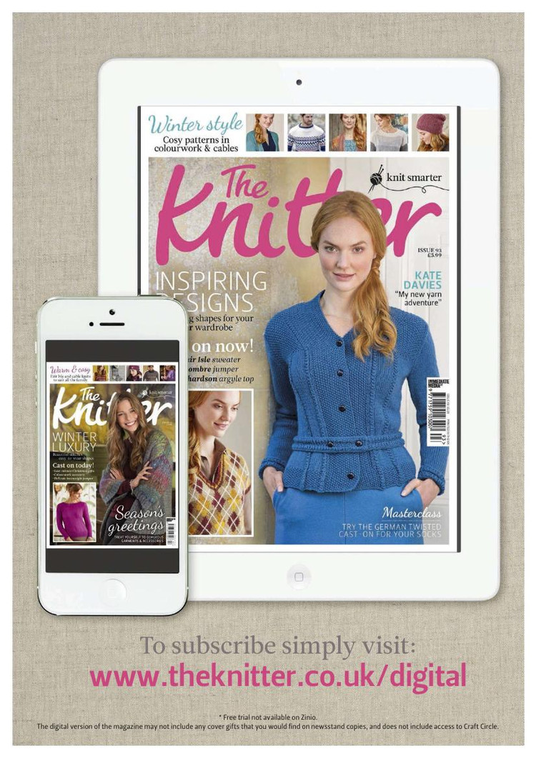 The Knitter Issue 93 2015 - 輕描淡寫(xiě) - 輕描淡寫(xiě)