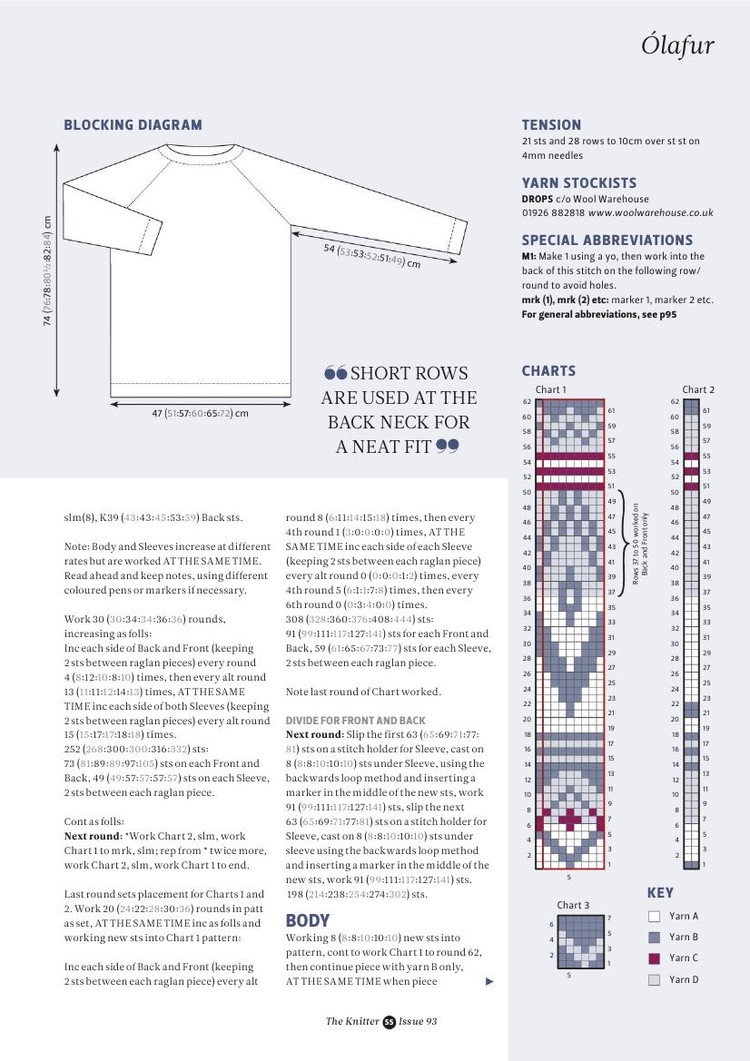 The Knitter Issue 93 2015 - 輕描淡寫(xiě) - 輕描淡寫(xiě)