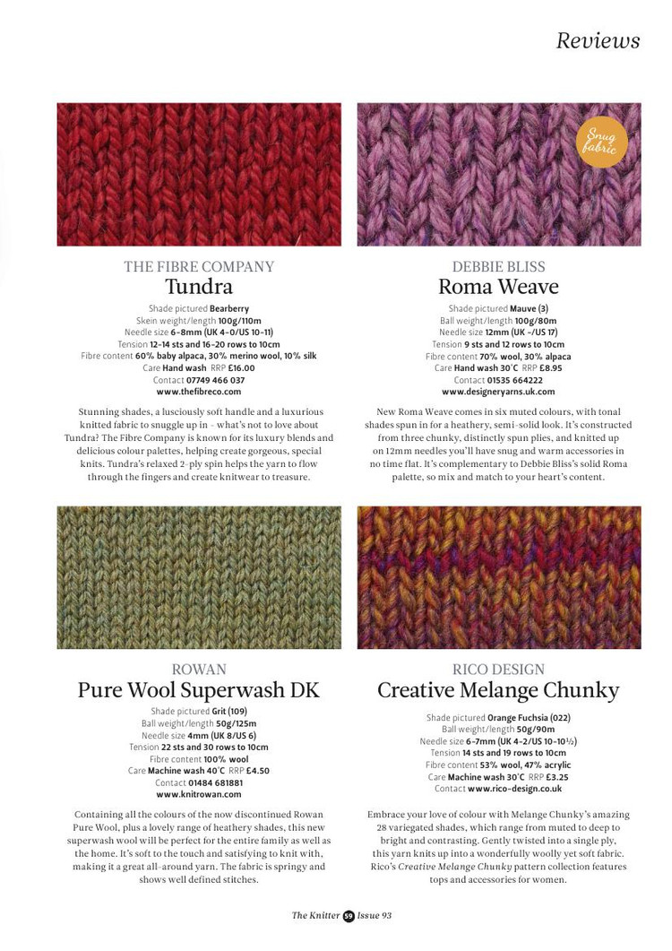 The Knitter Issue 93 2015 - 輕描淡寫(xiě) - 輕描淡寫(xiě)
