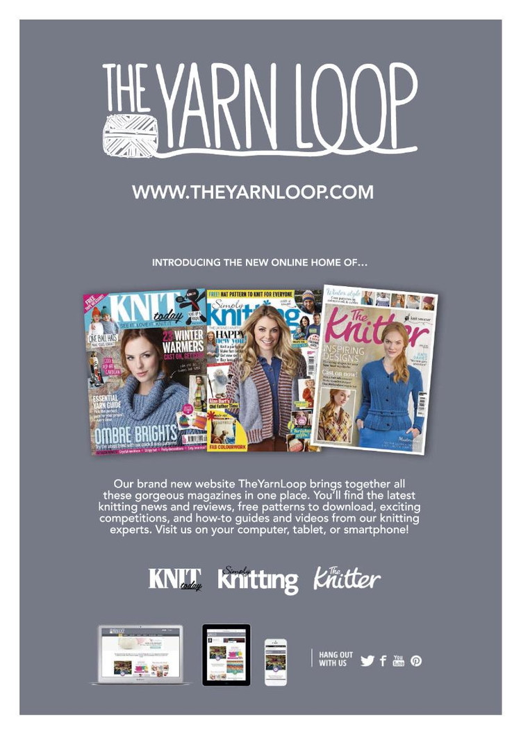 The Knitter Issue 93 2015 - 輕描淡寫(xiě) - 輕描淡寫(xiě)