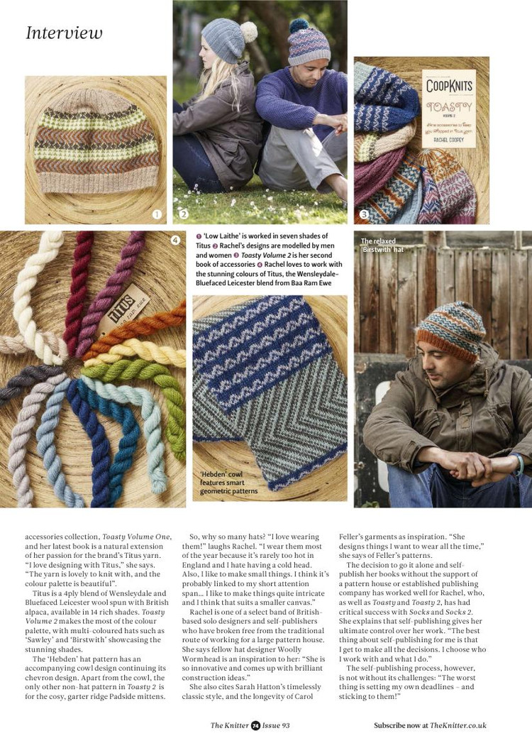The Knitter Issue 93 2015 - 輕描淡寫(xiě) - 輕描淡寫(xiě)