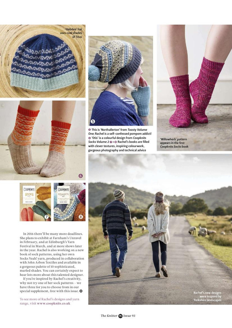 The Knitter Issue 93 2015 - 輕描淡寫(xiě) - 輕描淡寫(xiě)