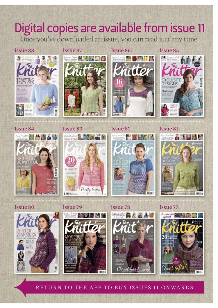 The Knitter Issue 93 2015 - 輕描淡寫(xiě) - 輕描淡寫(xiě)