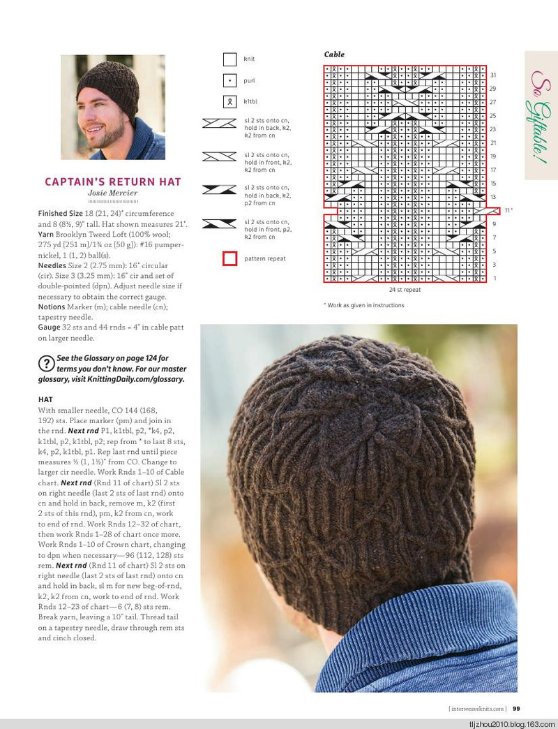 Interweave Knits Gifts 2014 - 紫蘇 - 紫蘇的博客