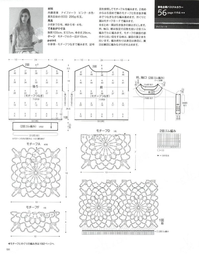 【心靈印記】婉——仿毛線球九期上的一款鉤針背心 - 心靈印記 - 指間紗