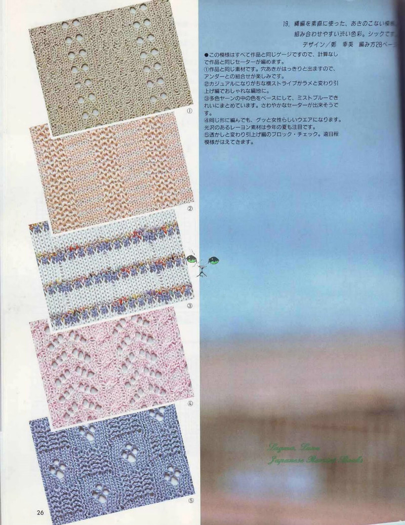 Knit Spring  Sammer-1987 NV7310 - 紫蘇 - 紫蘇的博客