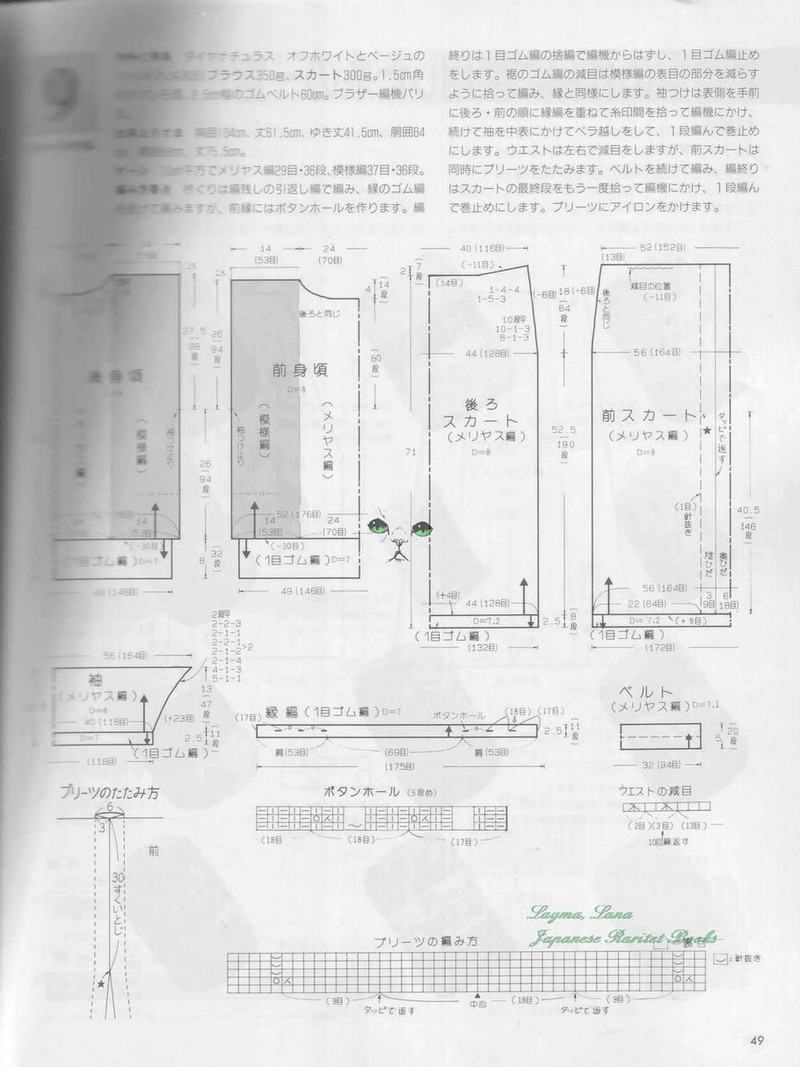 Knit Spring  Sammer-1987 NV7310 - 紫蘇 - 紫蘇的博客