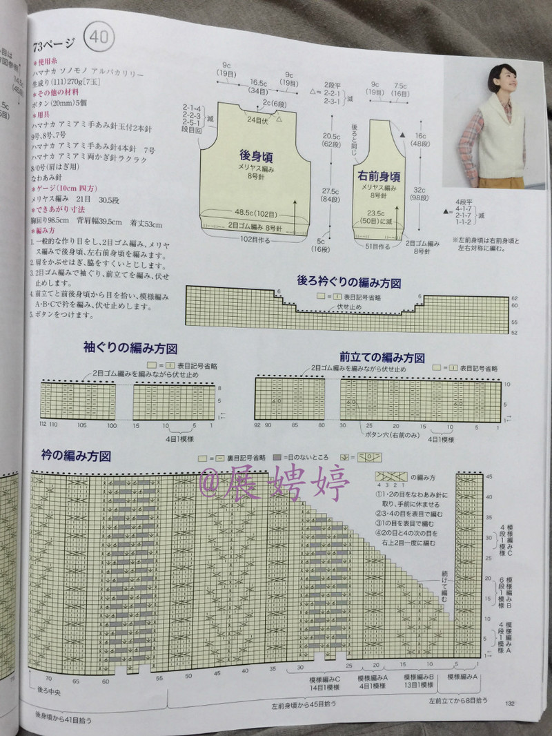 今編みたいニット秋冬 2014-2015 (レディブティックシリーズno.3851)-14.10香港購買的新書之一 - 展娉婷 - 展娉婷 的博客