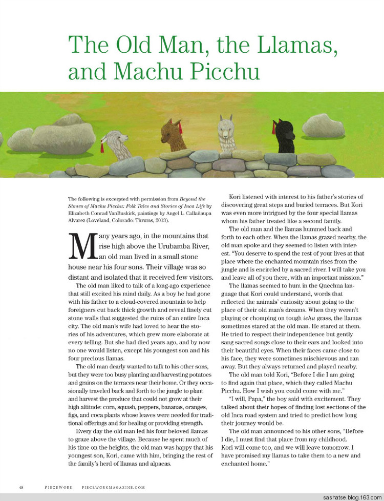 PieceWork September/October 2014（去廣告） - 舒舒 - 舒舒編譯館