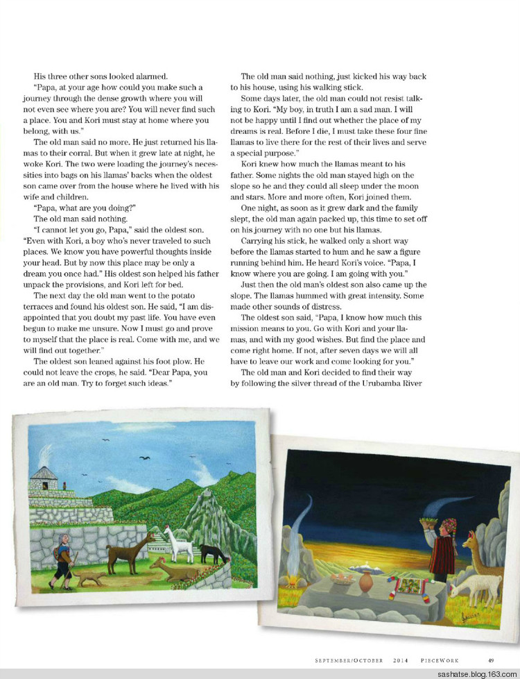 PieceWork September/October 2014（去廣告） - 舒舒 - 舒舒編譯館
