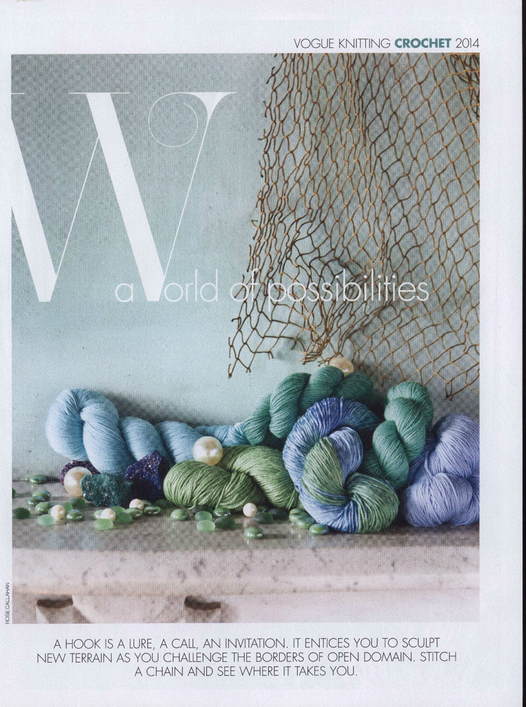 Vogue Knitting Crochet 2014 - 輕描淡寫 - 輕描淡寫