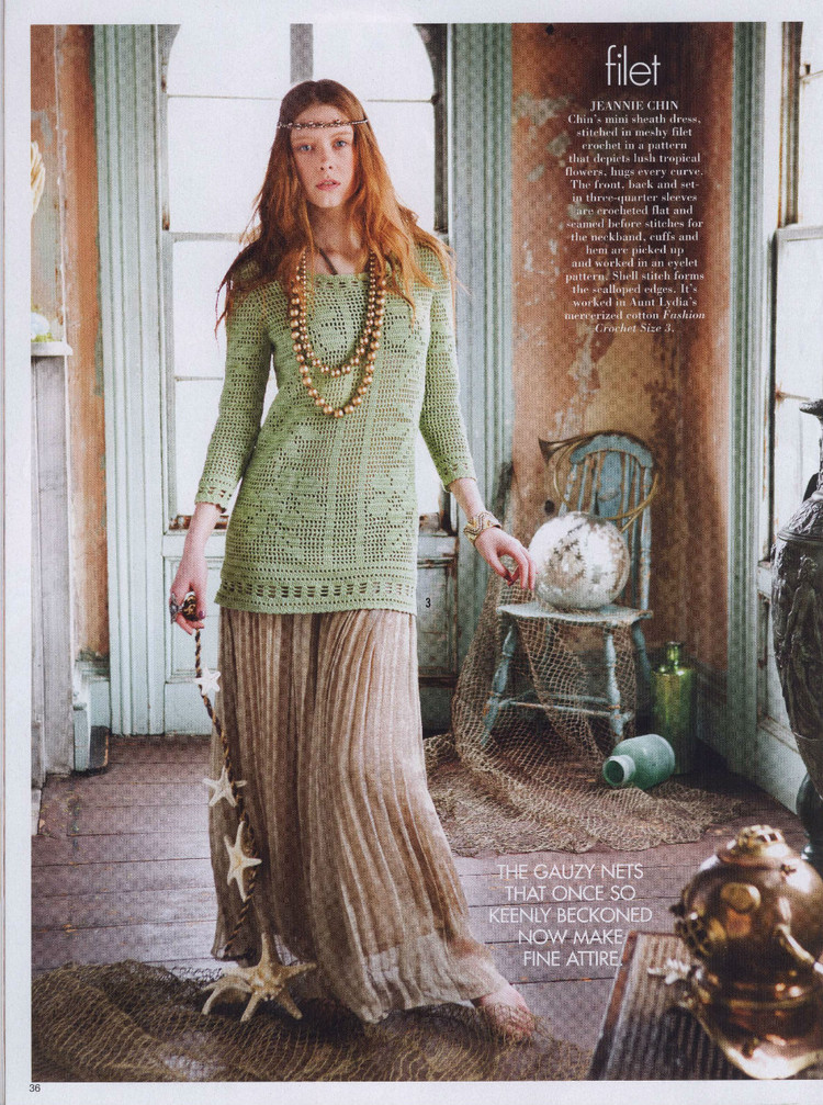 Vogue Knitting Crochet 2014 - 輕描淡寫 - 輕描淡寫