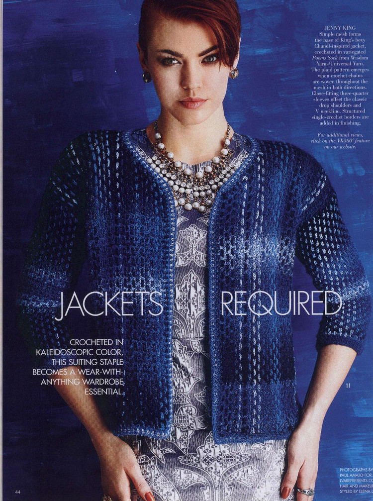 Vogue Knitting Crochet 2014 - 輕描淡寫 - 輕描淡寫